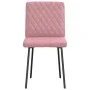 Sillas de comedor 2 unidades terciopelo rosa von , Essstühle - Ref: Foro24-4101107, Preis: 85,43 €, Rabatt: %