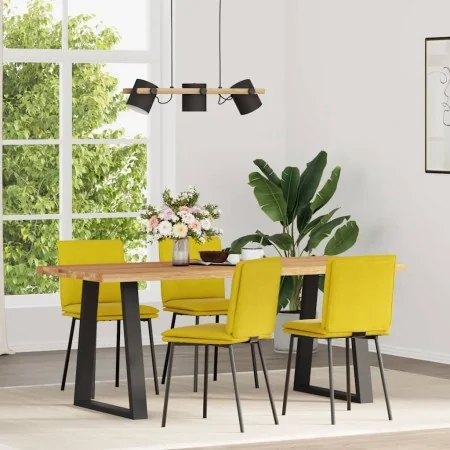 Sillas de comedor 4 unidades terciopelo amarillo von , Essstühle - Ref: Foro24-3315351, Preis: 174,99 €, Rabatt: %