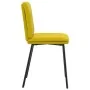 Sillas de comedor 4 unidades terciopelo amarillo von , Essstühle - Ref: Foro24-3315351, Preis: 174,99 €, Rabatt: %
