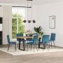 Sillas de comedor 6 unidades terciopelo azul von , Essstühle - Ref: Foro24-3315483, Preis: 246,05 €, Rabatt: %