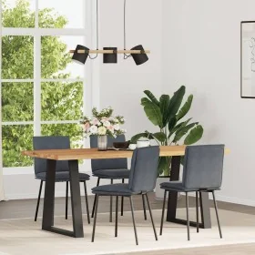 Sillas de comedor 4 unidades terciopelo gris oscuro von , Essstühle - Ref: Foro24-3315345, Preis: 176,89 €, Rabatt: %