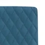 Sillas de comedor 2 unidades terciopelo azul de , Sillas de comedor - Ref: Foro24-4101113, Precio: 85,41 €, Descuento: %