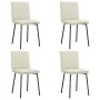 Sillas de comedor 4 unidades terciopelo crema von , Essstühle - Ref: Foro24-3315353, Preis: 176,89 €, Rabatt: %