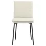 Sillas de comedor 4 unidades terciopelo crema von , Essstühle - Ref: Foro24-3315353, Preis: 176,89 €, Rabatt: %