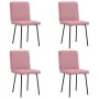 Sillas de comedor 4 unidades terciopelo rosa von , Essstühle - Ref: Foro24-3315237, Preis: 166,39 €, Rabatt: %