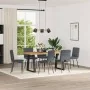 Sillas de comedor 6 unidades terciopelo gris oscuro de , Sillas de comedor - Ref: Foro24-3315474, Precio: 248,03 €, Descuento: %
