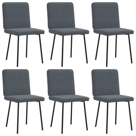 Sillas de comedor 6 unidades terciopelo gris oscuro von , Essstühle - Ref: Foro24-3315504, Preis: 250,14 €, Rabatt: %