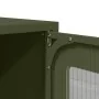 Aparador de acero verde oliva 68x39x107 cm de , Aparadores - Ref: Foro24-853348, Precio: 100,58 €, Descuento: %
