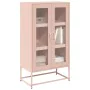 Aparador de acero rosa 68x39x123 cm von , Sideboards - Ref: Foro24-853357, Preis: 152,47 €, Rabatt: %