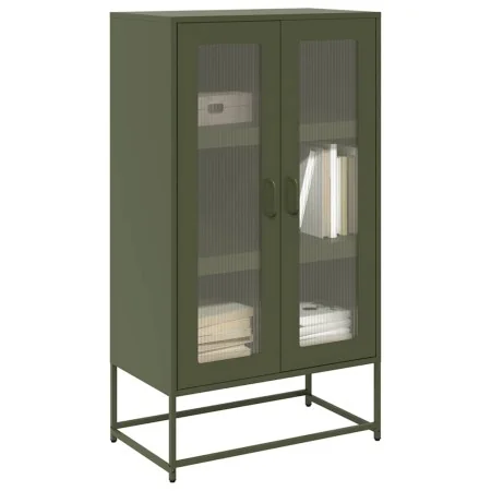 Aparador de acero verde oliva 68x39x123 cm von , Sideboards - Ref: Foro24-853360, Preis: 173,51 €, Rabatt: %