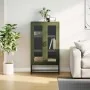 Aparador de acero verde oliva 68x39x123 cm von , Sideboards - Ref: Foro24-853360, Preis: 173,51 €, Rabatt: %