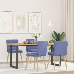 Sillas de comedor 4 uds tela azul jeans by , dining chairs - Ref: Foro24-3315403, Price: 212,78 €, Discount: %