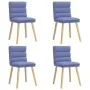 Sillas de comedor 4 uds tela azul jeans von , Essstühle - Ref: Foro24-3315403, Preis: 212,78 €, Rabatt: %