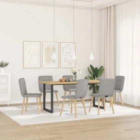 Sillas de comedor 6 uds tela gris nube von , Essstühle - Ref: Foro24-3315599, Preis: 299,32 €, Rabatt: %