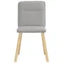 Sillas de comedor 6 uds tela gris nube de , Sillas de comedor - Ref: Foro24-3315599, Precio: 299,31 €, Descuento: %