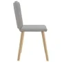 Sillas de comedor 6 uds tela gris nube de , Sillas de comedor - Ref: Foro24-3315599, Precio: 299,31 €, Descuento: %
