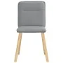 Sillas de comedor 6 unidades de tela gris claro de , Sillas de comedor - Ref: Foro24-3315590, Precio: 299,31 €, Descuento: %
