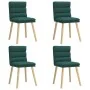 Sillas de comedor 4 unidades tela verde oscuro von , Essstühle - Ref: Foro24-3315398, Preis: 212,77 €, Rabatt: %