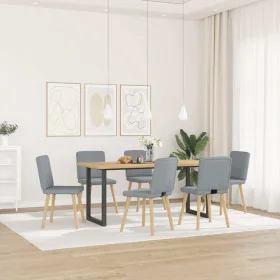 Sillas de comedor 6 unidades de tela gris claro von , Essstühle - Ref: Foro24-3315567, Preis: 292,29 €, Rabatt: %