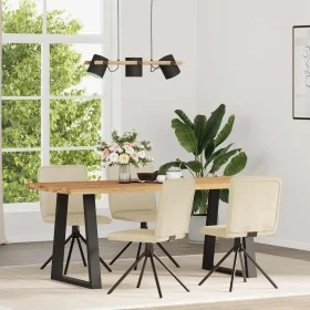 Sillas de comedor 4 unidades tela color crema von , Essstühle - Ref: Foro24-3315339, Preis: 201,44 €, Rabatt: %