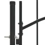 Schwarzes Gartentor aus Stahl 1x1,75 m von vidaXL, Gartentore - Ref: Foro24-143059, Preis: 128,14 €, Rabatt: %