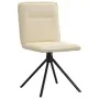Sillas de comedor 4 unidades tela color crema by , dining chairs - Ref: Foro24-3315339, Price: 201,44 €, Discount: %