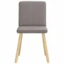 Sillas de comedor 6 unidades de tela gris taupe de , Sillas de comedor - Ref: Foro24-3315573, Precio: 292,28 €, Descuento: %