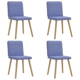 Sillas de comedor 4 uds tela azul jeans by , dining chairs - Ref: Foro24-3315254, Price: 198,45 €, Discount: %