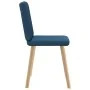 Sillas de comedor 4 unidades tela azul von , Essstühle - Ref: Foro24-3315305, Preis: 195,92 €, Rabatt: %