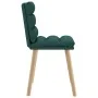 Sillas de comedor 6 unidades tela verde oscuro de , Sillas de comedor - Ref: Foro24-3315668, Precio: 317,95 €, Descuento: %