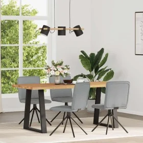 Sillas de comedor 4 unidades tela gris claro by , dining chairs - Ref: Foro24-3315332, Price: 201,44 €, Discount: %