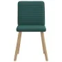 Sillas de comedor 4 unidades tela verde oscuro von , Essstühle - Ref: Foro24-3315249, Preis: 198,44 €, Rabatt: %