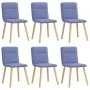 Sillas de comedor 6 uds tela azul jeans von , Essstühle - Ref: Foro24-3315600, Preis: 299,31 €, Rabatt: %