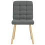 Sillas de comedor giratorias 4 unidades tela gris oscuro by , dining chairs - Ref: Foro24-3315192, Price: 203,10 €, Discount: %