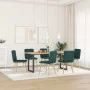 Sillas de comedor 6 unidades tela verde oscuro by , dining chairs - Ref: Foro24-3315519, Price: 296,49 €, Discount: %