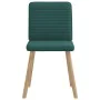 Sillas de comedor 6 unidades tela verde oscuro by , dining chairs - Ref: Foro24-3315519, Price: 296,49 €, Discount: %