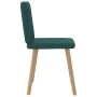 Sillas de comedor 6 unidades tela verde oscuro by , dining chairs - Ref: Foro24-3315519, Price: 296,49 €, Discount: %