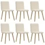 Sillas de comedor 6 unidades lino von , Essstühle - Ref: Foro24-3315525, Preis: 310,84 €, Rabatt: %