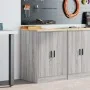 Armario de garaje de madera maciza pino gris Sonoma 60x51x85 cm von , Armarios industriales - Ref: Foro24-860576, Preis: 89,9...