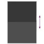 Estor Enrollable Opaco negro 100x130 cm Tela Ancho 95,7 cm by , Blinds and blinds - Ref: Foro24-4010842, Price: 24,72 €, Disc...