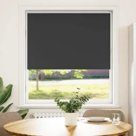 Estor Enrollable Opaco negro 110x175 cm Tela Ancho 105,7 cm by , Blinds and blinds - Ref: Foro24-4010896, Price: 33,70 €, Dis...
