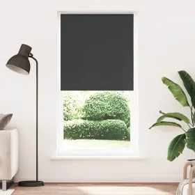 Estor Enrollable Opaco negro 105x230 cm Tela Ancho 100,7 cm by , Blinds and blinds - Ref: Foro24-4010947, Price: 26,93 €, Dis...