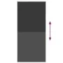 Estor Enrollable Opaco negro 95x230 cm Tela Ancho 95x130 cm by , Blinds and blinds - Ref: Foro24-4010945, Price: 27,15 €, Dis...
