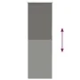 Estor Enrollable Opaco gris 45x175 cm Tela Ancho 40,7 cm by , Blinds and blinds - Ref: Foro24-4011143, Price: 14,23 €, Discou...
