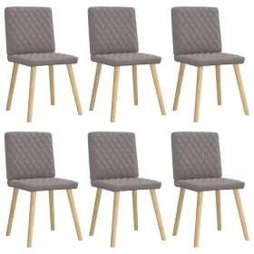 Sillas de comedor 6 unidades de tela gris taupe von , Essstühle - Ref: Foro24-3315497, Preis: 297,77 €, Rabatt: %
