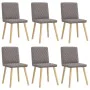 Sillas de comedor 6 unidades de tela gris taupe von , Essstühle - Ref: Foro24-3315497, Preis: 297,73 €, Rabatt: %