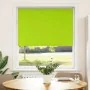 Estor Enrollable Opaco hojas verde 100x130 cm Tela Ancho 95,7cm by , Blinds and blinds - Ref: Foro24-4011232, Price: 21,38 €,...