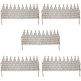 Willow trellis fence 5 pieces by vidaXL, fence panels - Ref: Foro24-141620, Price: 35,55 €, Discount: %