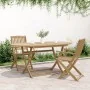 Mesa de jardín plegable madera maciza de acacia 160x85x75 cm by , Garden tables - Ref: Foro24-365746, Price: 128,53 €, Discou...