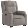 Sillón reclinable elevable tela gris taupe de , Sillones - Ref: Foro24-3205210, Precio: 319,55 €, Descuento: %